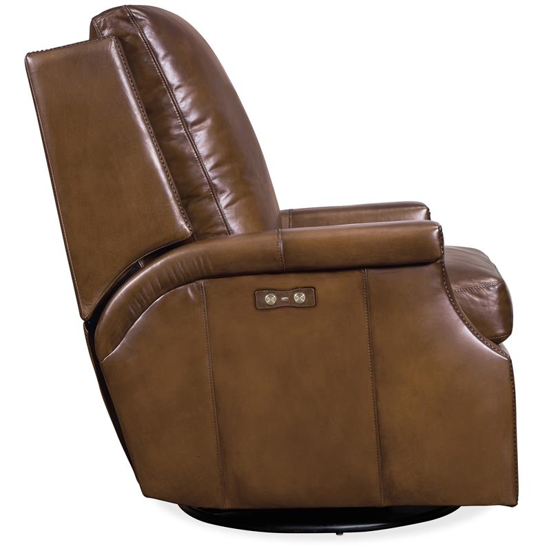 Hooker Furniture Collin Power Swivel Glider Recliner