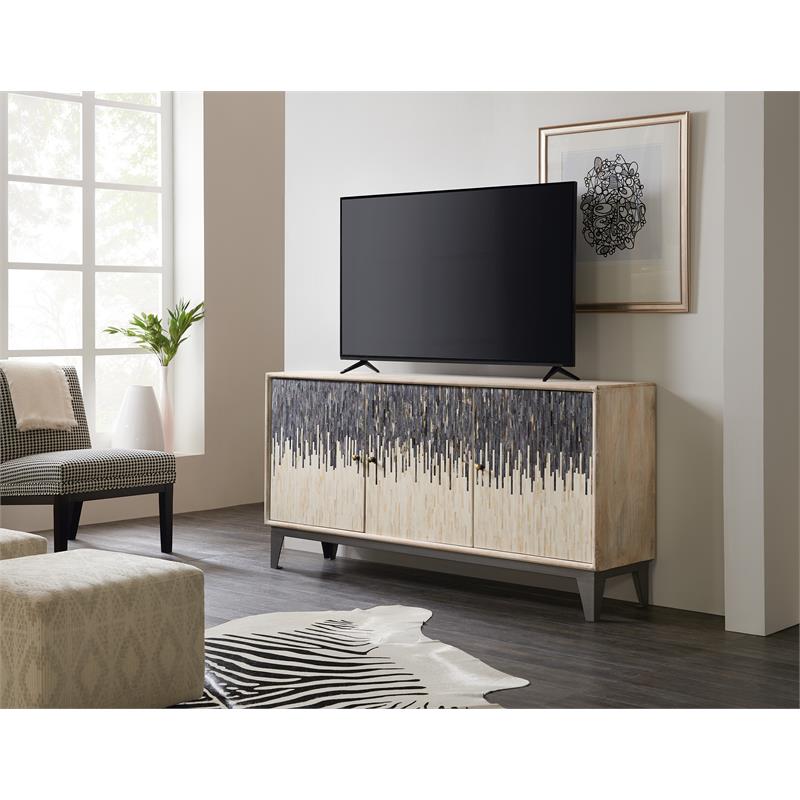 Hooker Furniture Living Room Three Door Console