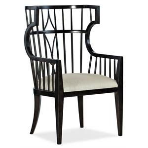 Hooker Furniture Living Room Sanctuary Couture Host Chair