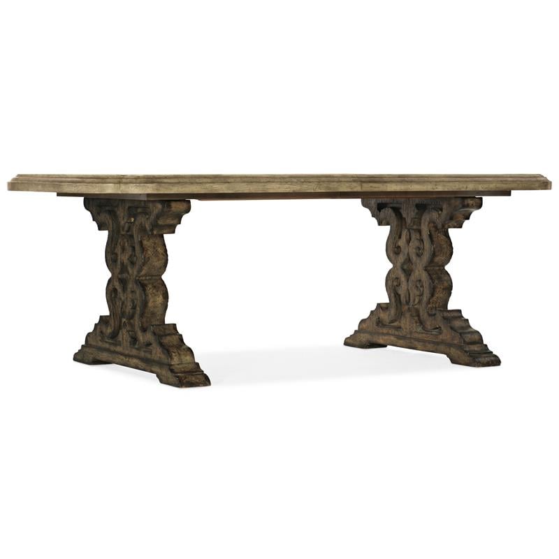 Hooker Furniture Dining Room La Grange Le Vieux 86in Double Pedestal Table