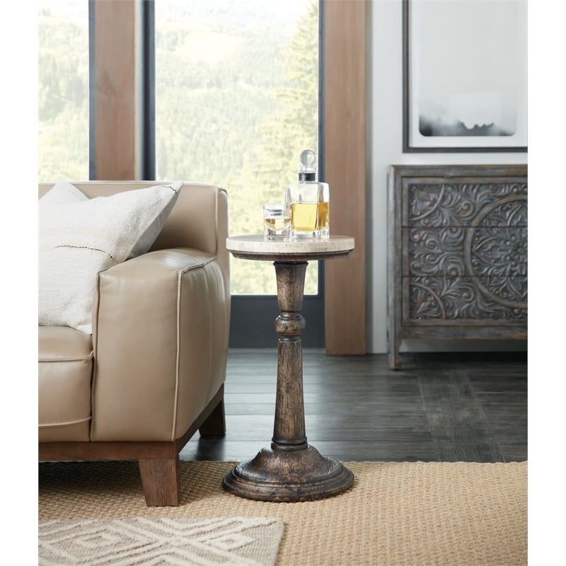 Hooker Furniture Living Room La Grange Rabbs Prairie Martini Table