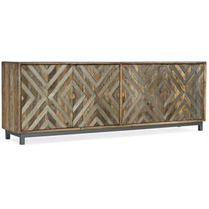 hooker furniture living room entertainment console