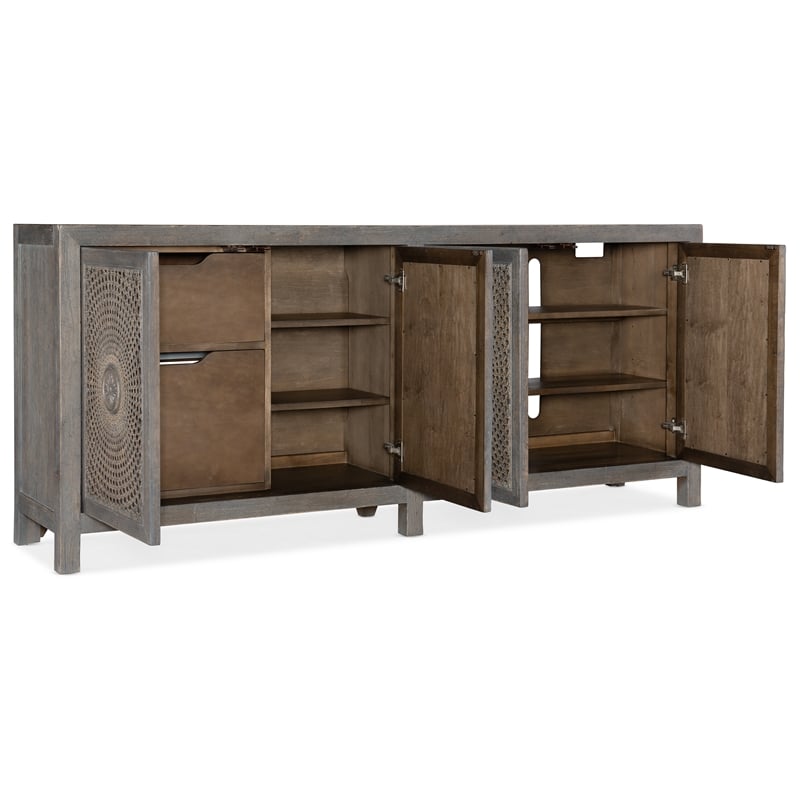 Hooker Furniture Home Entertainment Melange Emmett Entertainment Console
