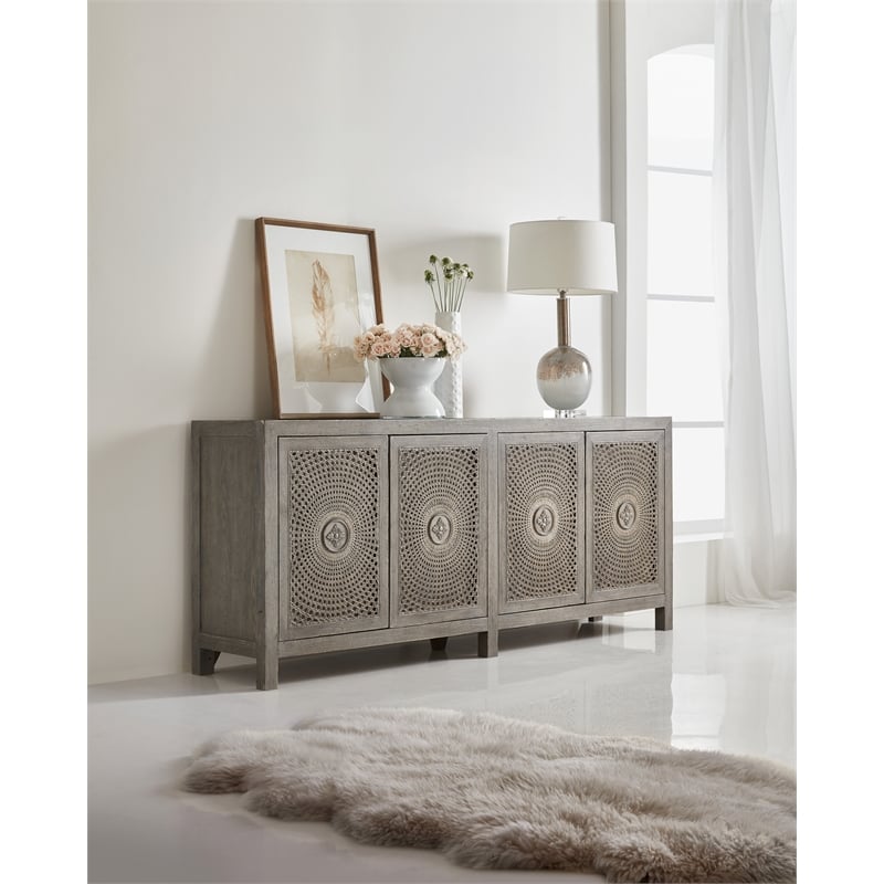 Hooker Furniture Home Entertainment Melange Emmett Entertainment Console