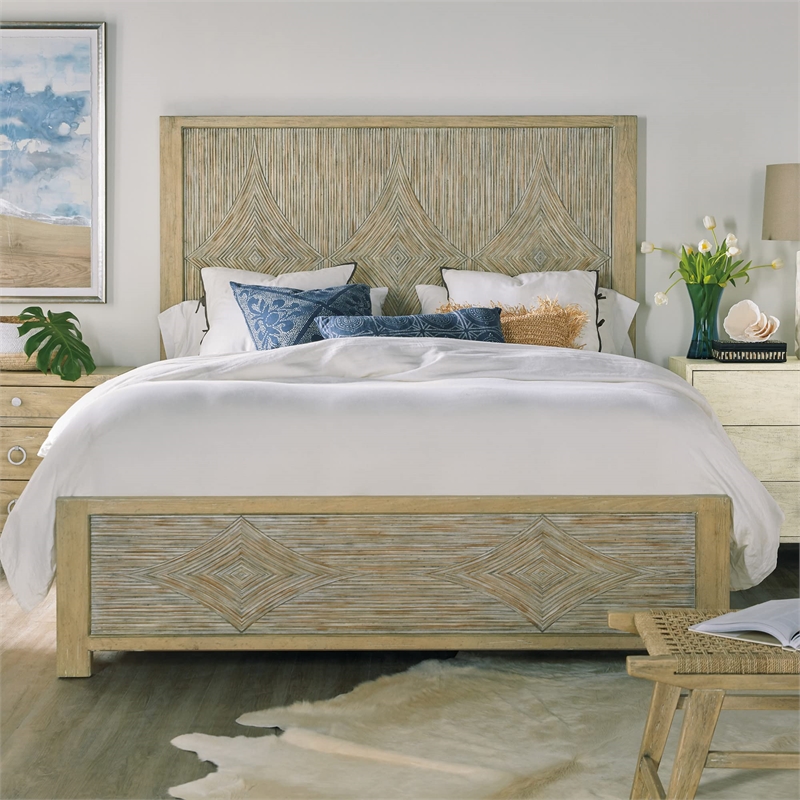 Hooker Furniture Bedroom Surfrider California King Panel Bed