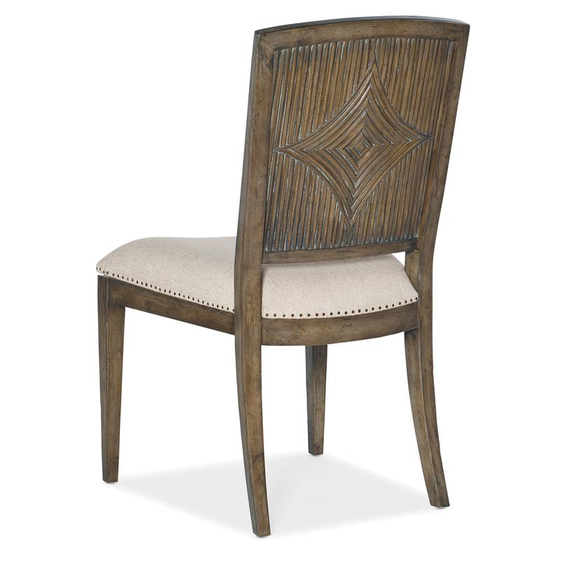 Hooker Furniture Dining Room Sundance Carved Back Side Chair