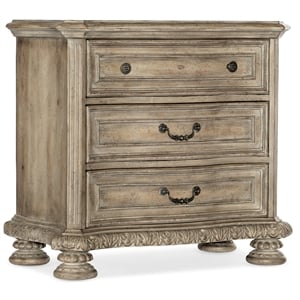 Hooker Furniture Bedroom Castella Three Drawer Nightstand