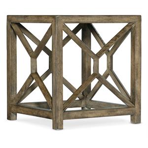 hooker furniture living room sundance square end table