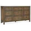 Hooker Furniture Bedroom Sundance Nine-Drawer Dresser