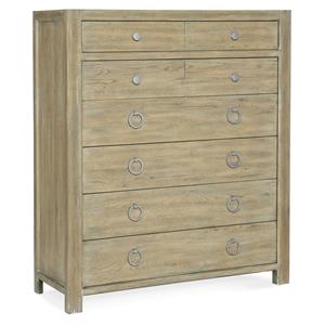 hooker furniture bedroom surfrider six-drawer chest