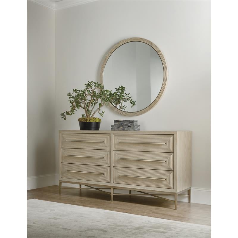 Hooker Furniture Bedroom Cascade Six-Drawer Dresser