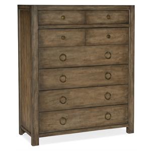 hooker furniture bedroom sundance six-drawer chest