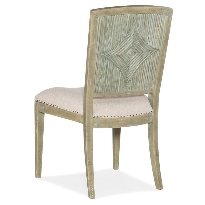 Hooker Furniture Dining Room Surfrider Carved Back Side Chair