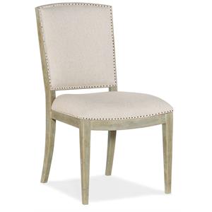 Hooker Furniture Dining Room Surfrider Carved Back Side Chair