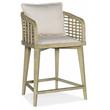 Hooker Furniture Dining Room Surfrider Barrel Back Counter Stool