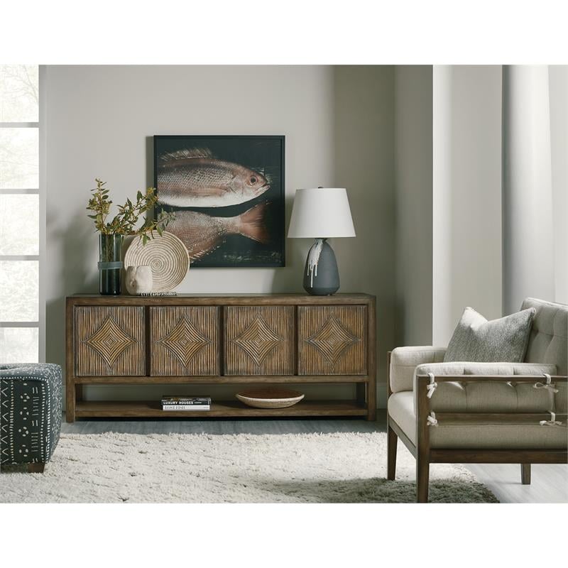 Hooker Furniture Home Entertainment Sundance Entertainment Console