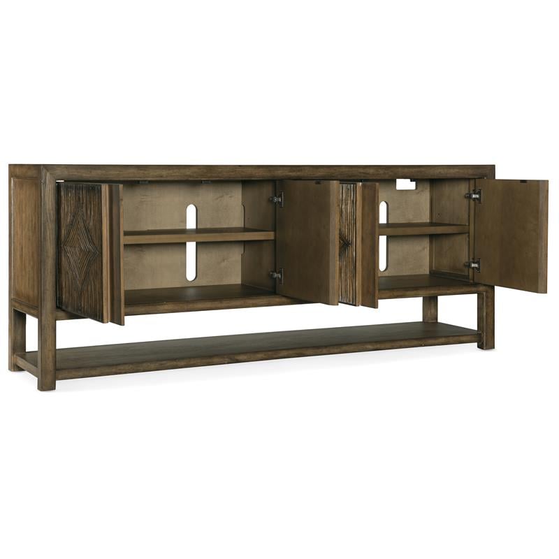 Hooker Furniture Home Entertainment Sundance Entertainment Console