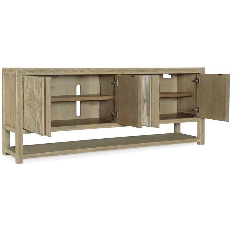Hooker Furniture Home Entertainment Surfrider Entertainment Console