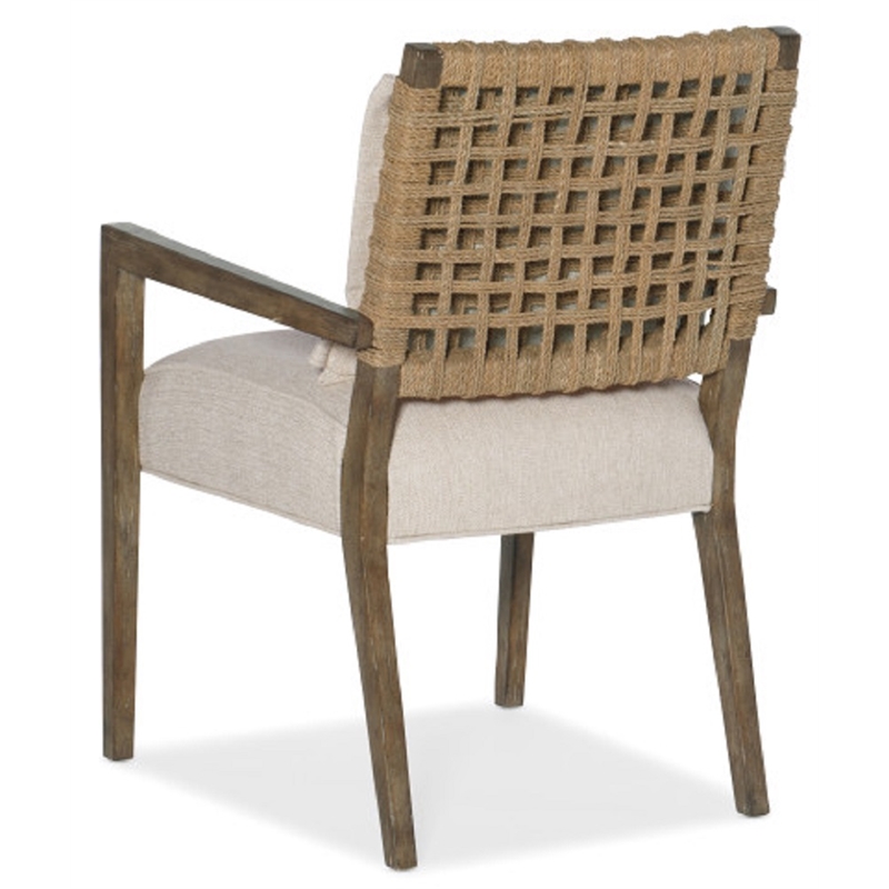 Hooker Furniture Dining Room Sundance Woven Back Arm Chair