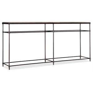 hooker furniture living room st. armand console table