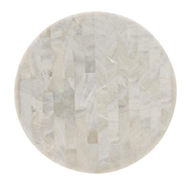 Hooker Furniture Living Room Melange Corrina Round Lamp Table