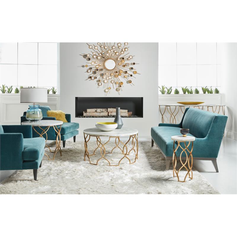 Hooker Furniture Living Room Melange Corrina Sofa Table