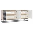 Hooker Furniture Living Room Melange Whitmore Four Door Credenza