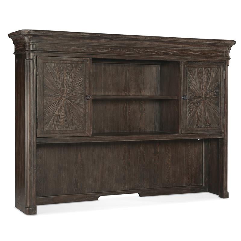 Hooker Furniture Home Office Traditions Computer Credenza Hutch