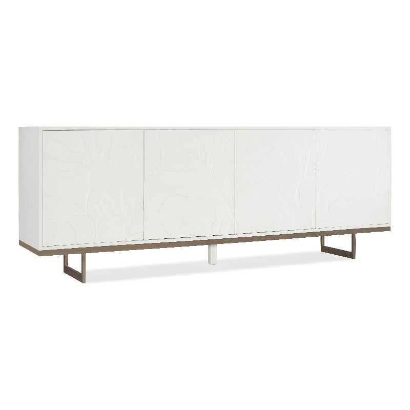 Hooker Furniture Living Room Melange Passerine Four Door Credenza