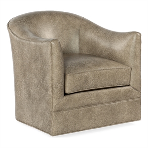 hooker furniture living room gideon swivel club chair