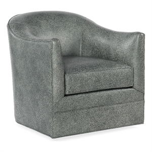 hooker furniture living room gideon swivel club chair