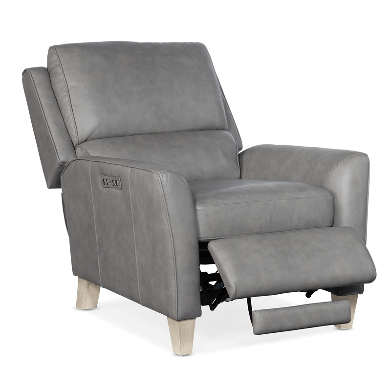 Hooker Furniture Living Room Dunes Power Recliner with Power Headrest