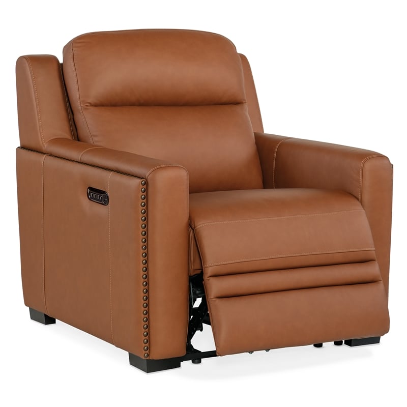 Hooker Furniture Living Room McKinley Power Recliner with Power Headrest