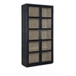 Hooker Furniture Dining Room Linville Falls Shou Sugi Ban Curio Cabinet