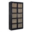 Hooker Furniture Dining Room Linville Falls Shou Sugi Ban Curio Cabinet
