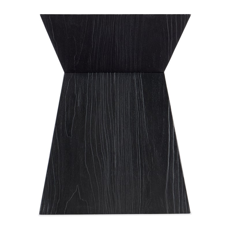 Hooker Furniture Living Room Linville Falls Shou Sugi Ban End Table