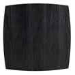 Hooker Furniture Living Room Linville Falls Shou Sugi Ban Square Cocktail Table