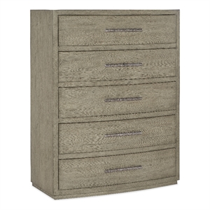 hooker furniture bedroom linville falls pisgah five drawer chest