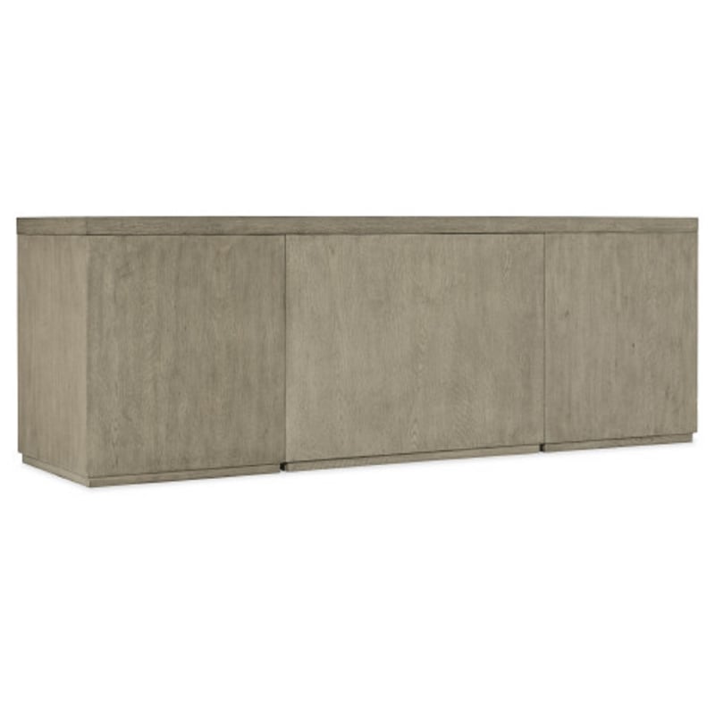 Hooker Furniture Home Office Linville Falls Credenza with Open Desk Cabinet