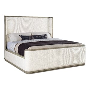 Hooker Furniture Bedroom Linville Falls Boones King Upholstered Shelter Bed