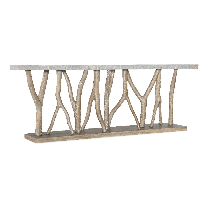 Hooker Furniture Surfrider Veneer and Resin Console Table - Thumbnail 4