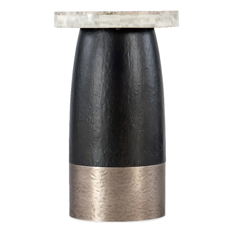 Hooker Furniture Chapman Martini Metal and Veneer Table in Black