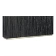 Hooker Furniture Chapman Wood Shou Sugi Ban Entertainment Console in Black