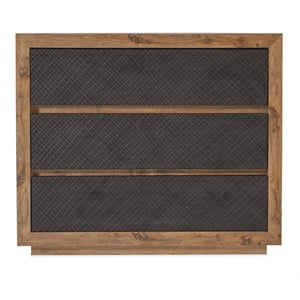 Hooker Furniture Big Sky Veneers and Solid Wood Bachelors Chest in Brown