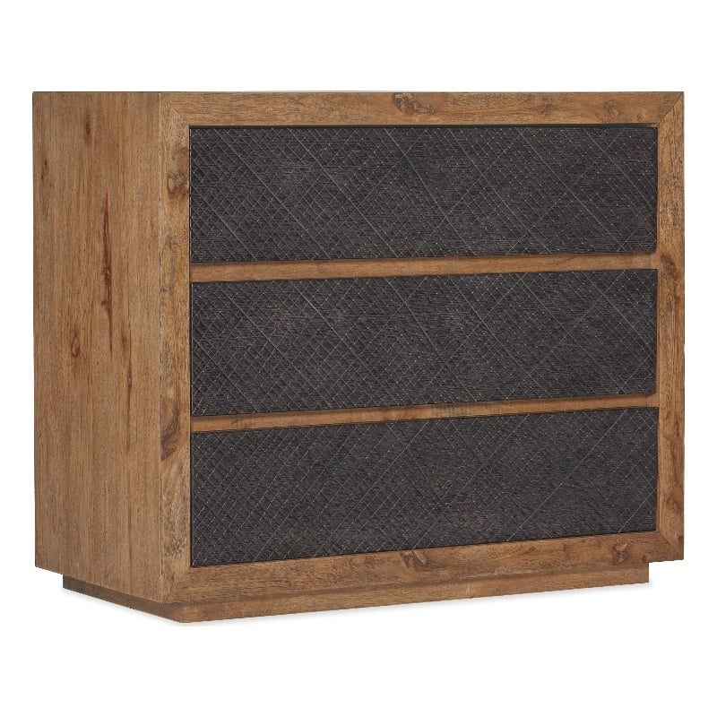 Hooker Furniture Big Sky Veneers and Solid Wood Bachelors Chest in Brown