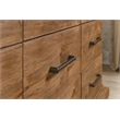Hooker Furniture Big Sky Veneers and Solid Wood Nine Drawer Dresser in Brown