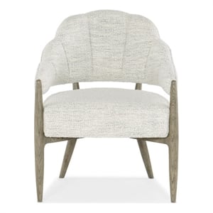 Hooker Furniture Linville Falls Fabric Accent Chair in Gray Finish