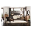Hooker Furniture Big Sky Veneers and Resin Queen Panel Bed in Brown