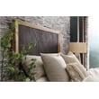 Hooker Furniture Big Sky Veneers and Resin King Panel Bed in Brown