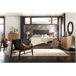 Hooker Furniture Big Sky Veneers and Resin King Panel Bed in Brown